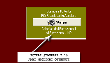Potrai stampare i 10 migliori ambi