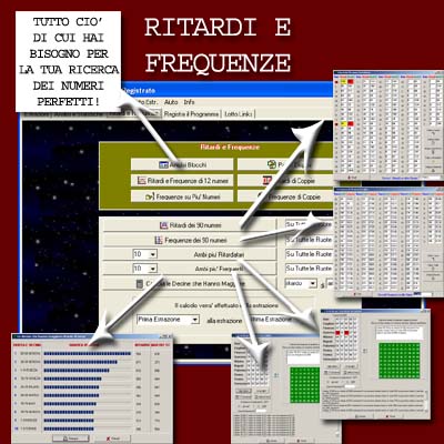 Magicalotto: Ritardi e Frequenze