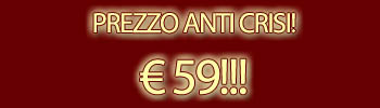 Offerta speciale limitata nel tempo... affrettati!