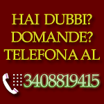 Se hai dubbi o domande riguardo Magicalotto telefona al 340.8819415